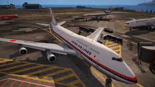 GTA V: Air Crash Recreation | Japan Air Lines Flight 123