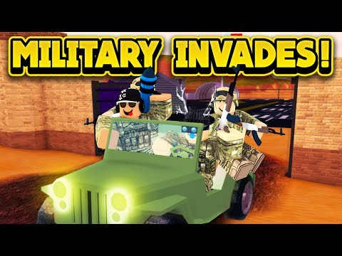 THE MILITARY INVADES JAILBREAK 2! (ROBLOX Jailbreak)