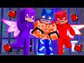 As CORUJITAS ALGEMARAM o MENINO GATO na MESMA CELA para ENCHER DE BEIJOS SEM CAMISA no Minecraft