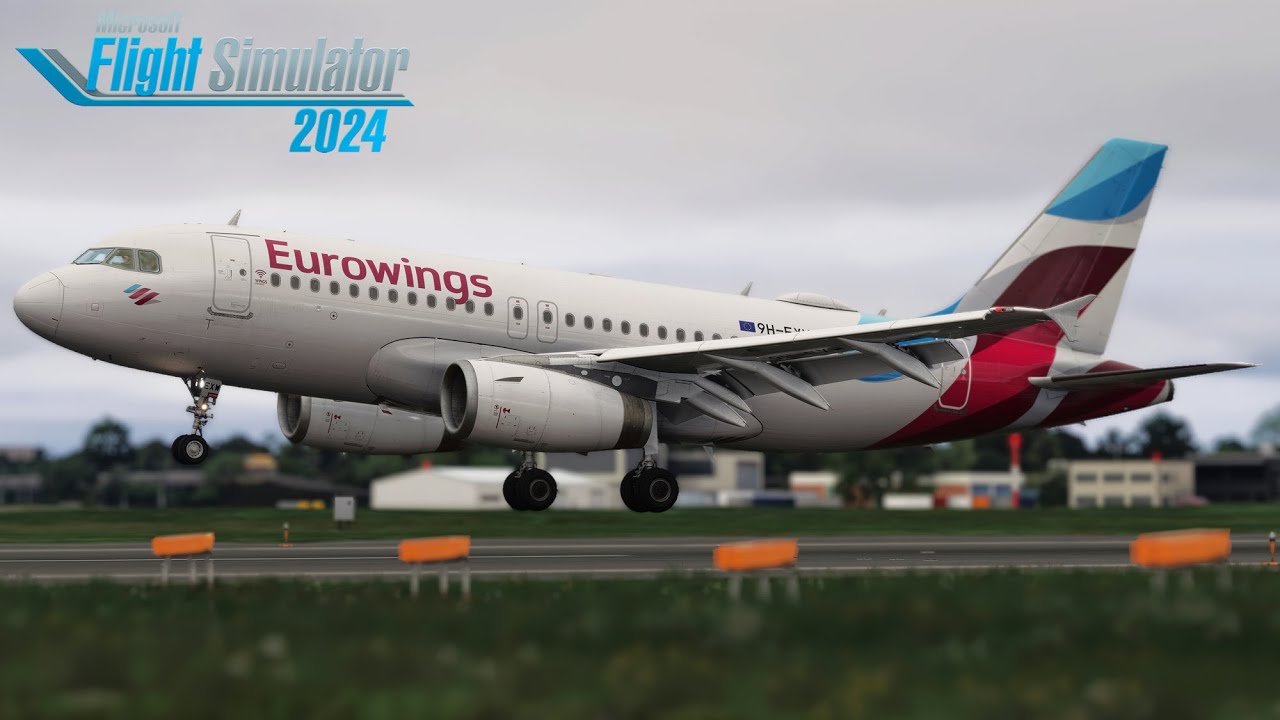 FS2024 | Fenix A319 BFU | Hamburg landing on VATSIM + Full ATC