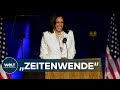 US-WAHL 2020: Siegesrede von Vizepräsidentin KAMALA HARRIS