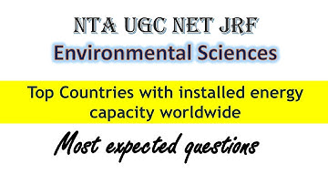 most important topics for UGC NET ENVIRONMENTAL SCIENCES| best coaching for NET JRF| ENVIROCADEMY