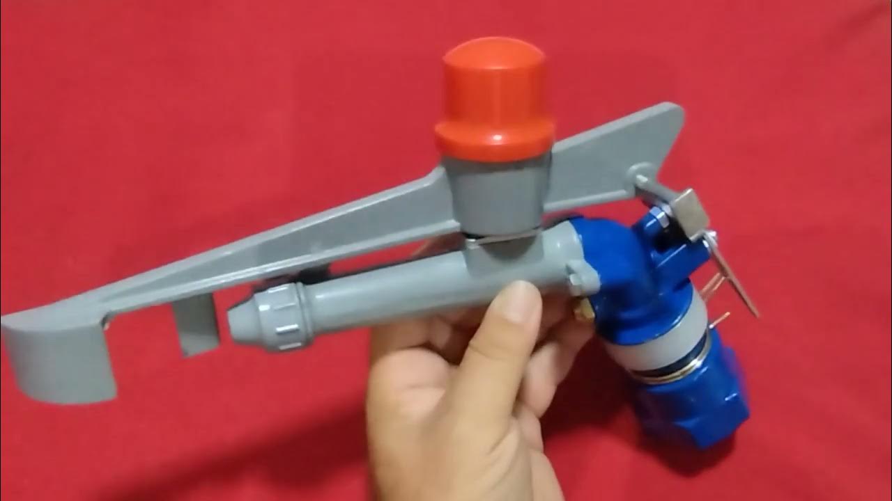 aspersor canhão de irrigação o melhor Mine canhão. 40 metros de diâmetro. YouTube
