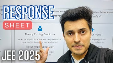 JEE Mains 2025 Response sheet out🚨Jan attempt Provisional key challenge‼️NTA Update watch by 6 Feb