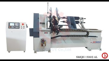 Máy Tiện CNC 2 trục cấp phôi tự động SMQH 1500/2AL | Máy Tiện CNC | Máy Chế Biến Gỗ Công Nghiệp