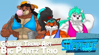 Drawing Video - Big Pantz Trio