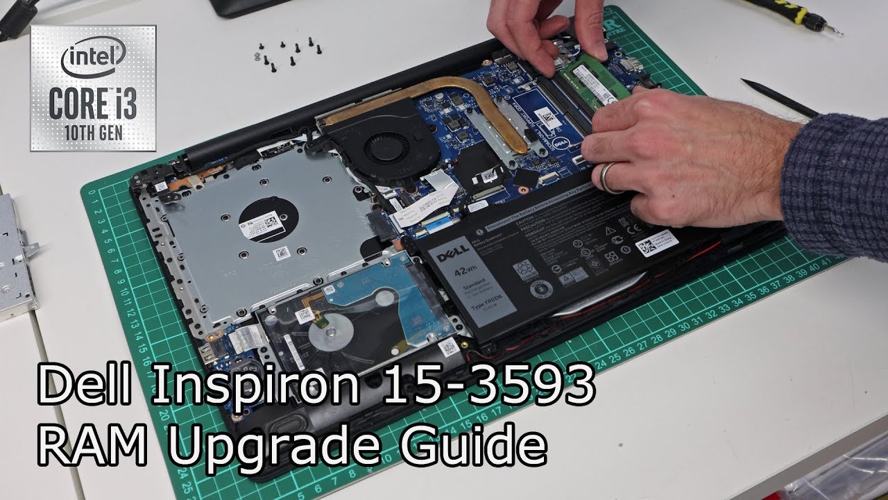 Dell Inspiron 15 3593 - DDR4 RAM Memory Upgrade Guide