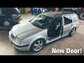 New Door For The MK4 Bora Wagon!