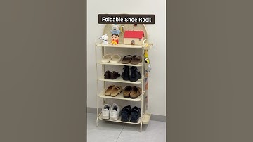 Foldable Shoe Storage Rack #amazonfinds #amzongadget #shoerack #shorts