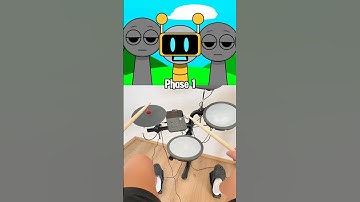 Sprunki Fun Bot phase 1-5 in REAL life!