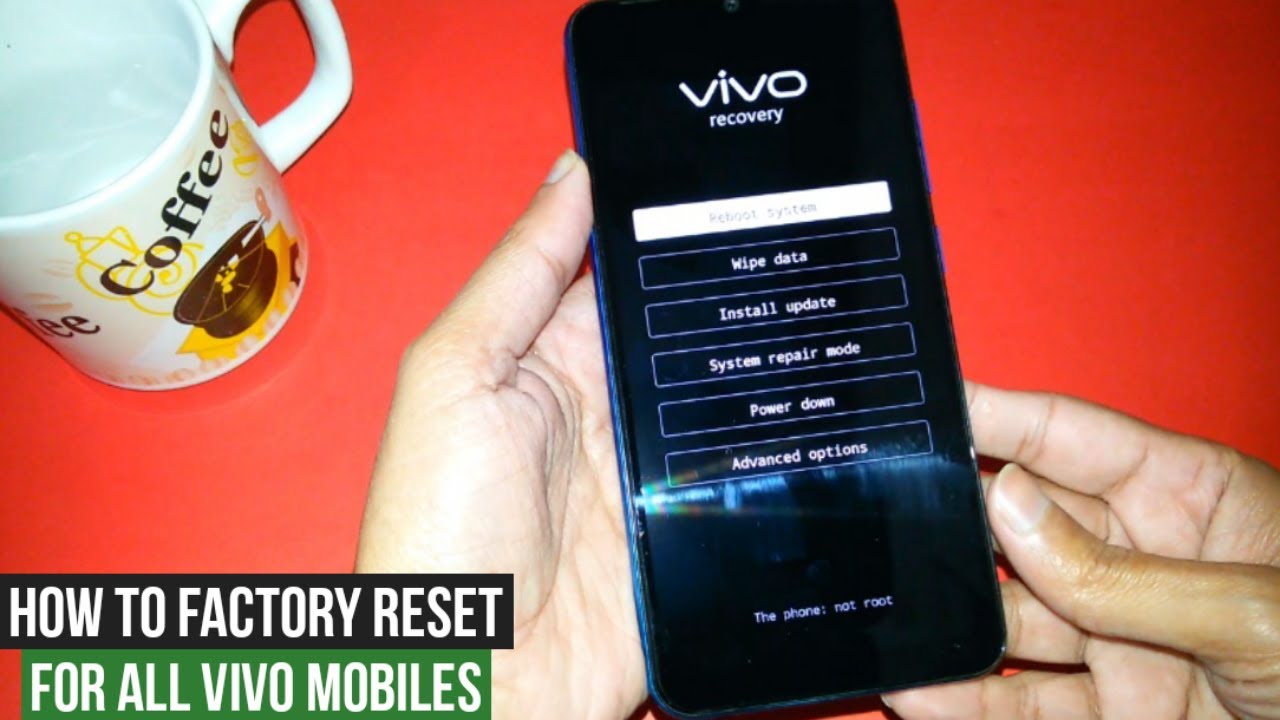 how to factory reset vivo phone vivo factory reset