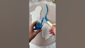 Resin Wall Clock ⏰ || Resin Art || wall Decor idea || Dm for details: