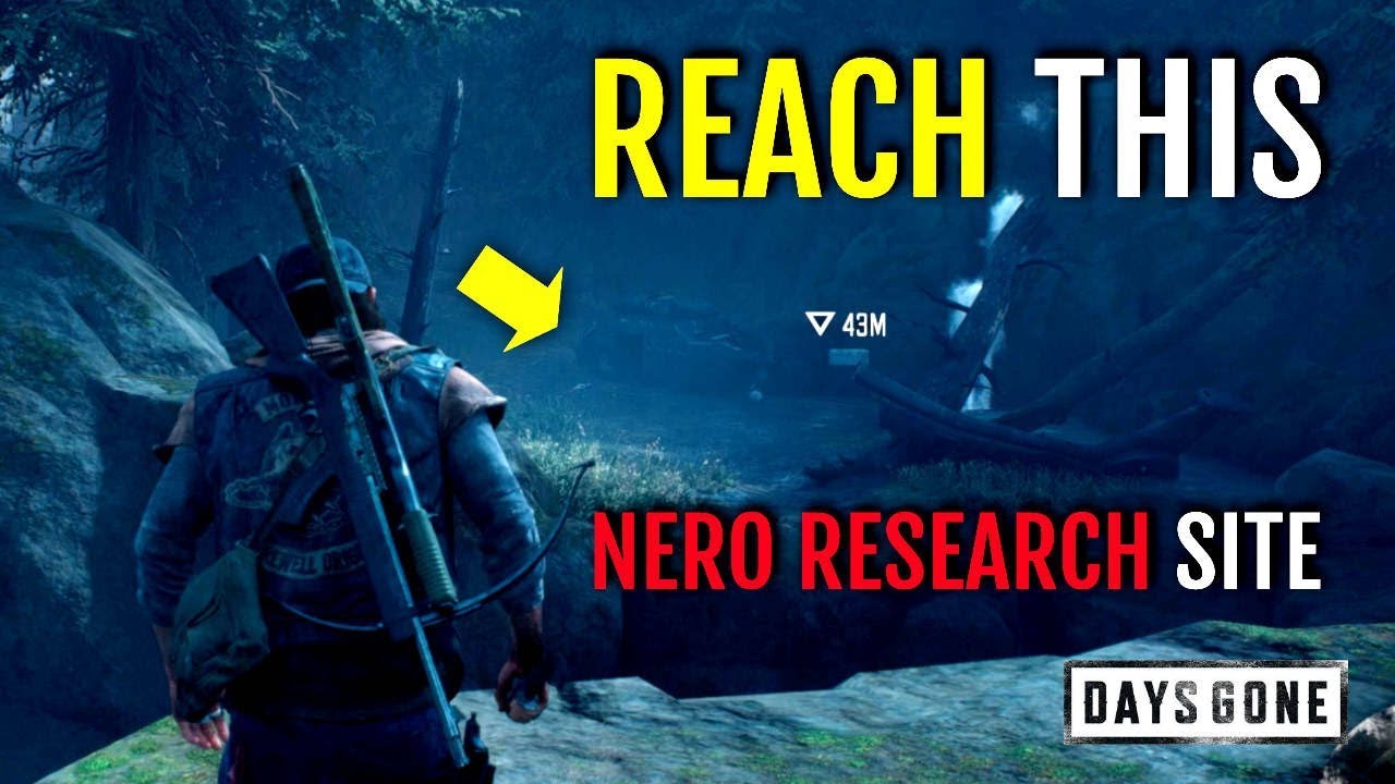 days gone how to get to nero research site helicopter