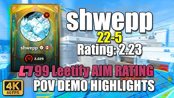 [4K] shwepp (22-5) POV Demo Highlights (Nuke) | CS2 MM NA | 99 Leetify AIM RATING