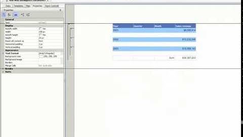 SAP BO Webi  Folding