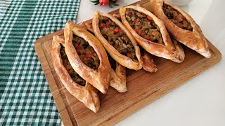 Kaç Tane Yedim Sayamadım Patlıcanlı Mini Pide Tarifi Pratik Yemek Tarifleri - Kahvaltı Tarifleri