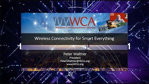 Event video - Wireless Connectivity for Smart Everything – 2021
