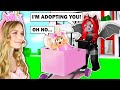 MY BEST FRIEND ADOPTED ME IN BROOKHAVEN! (ROBLOX)