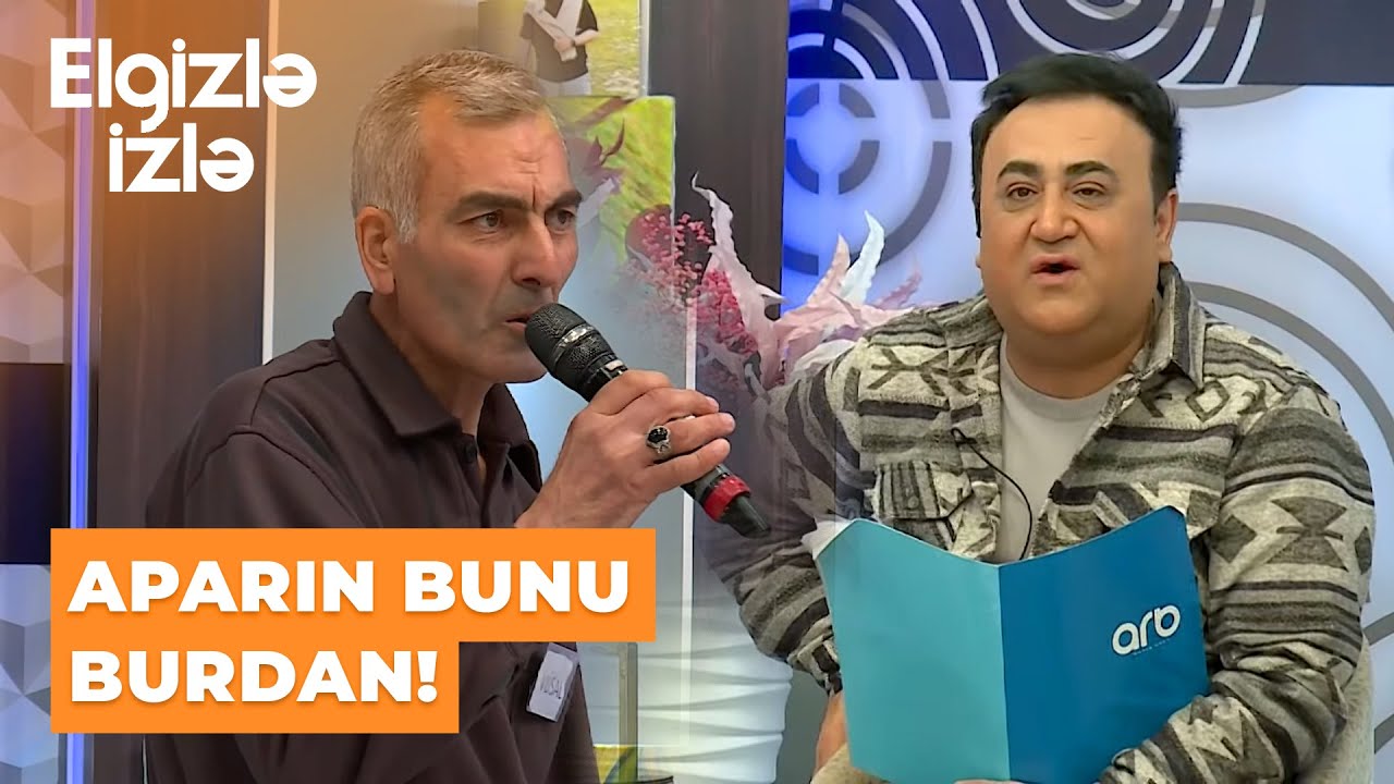 Elgizlə izlə | Müğənnilərdən daha yaxşı oxuduğunu iddia edən şəxs canlı efirə çıxdı