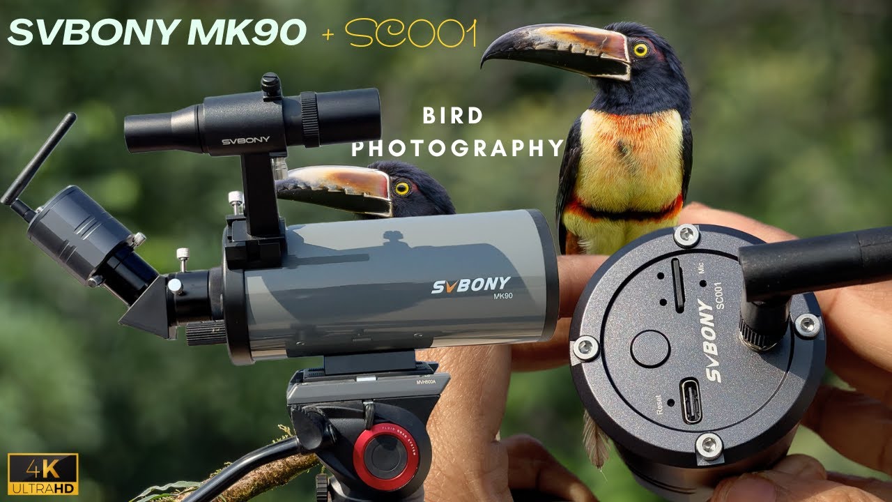 [Amazing Bird Photography!] SVBony MK90 90mm Portable Telescope ...