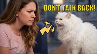 My Cat Talked Back… And It Got Serious! 😳🐱
