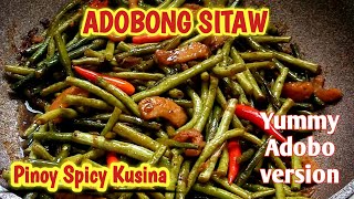 How to Cook Adobong Sitaw Recipe | Pork Adobo with Sitaw Recipe