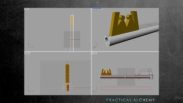 How to Make a Keyblade (Part 2) - CAD Tutorial (Rhino)