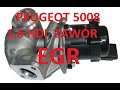 Peugeot 5008 1.6 HDI zawór EGR