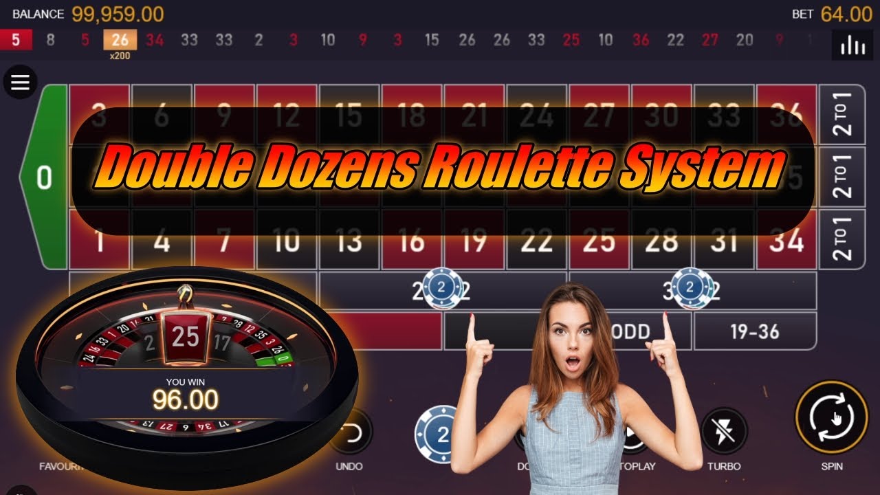 Return Rates From Roulette MOST POPULAR HIGH WIN RATE SYSTEM - Double Dozens Roulette System - YouTube