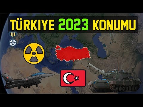 Türkiye'nin 2023'de olan Askeri Gücü - Türkiye 2023 Konumu !