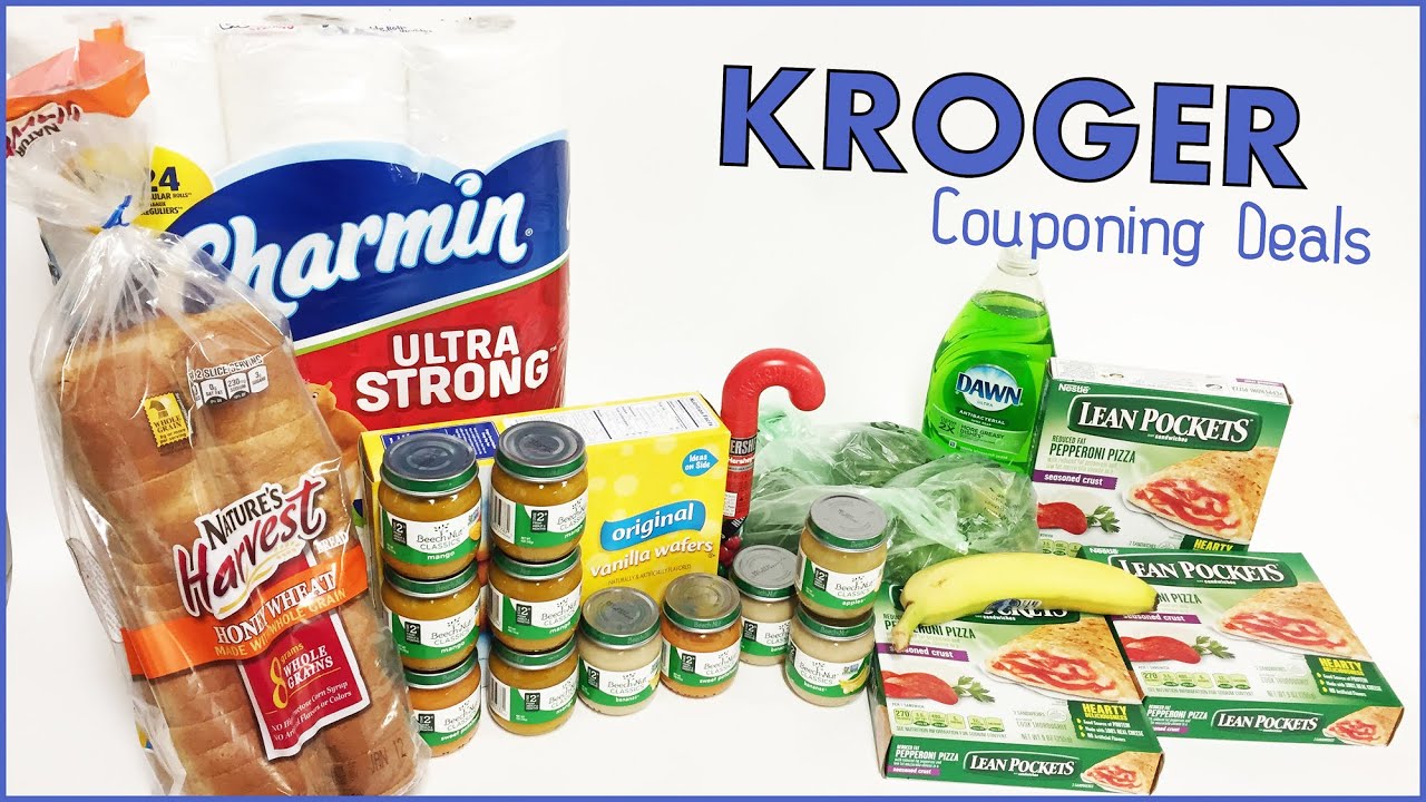 Kroger Couponing Deals - Week of January 6 2016 - YouTube