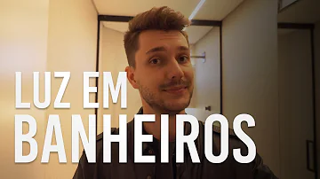 Como dar claridade ao banheiro?