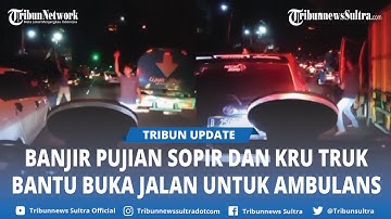 Video Viral Aksi Orang Baik Membantu Membuka Jalan Untuk Ambulans Dari Kemacetan
