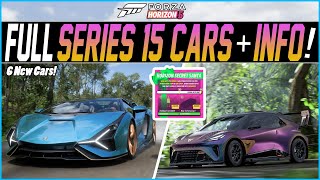 Forza Horizon 5 - Full Series 15 Info! - 6 New Cars, SHOP SALE + Secret Santa 2.0!