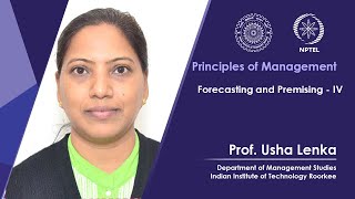 Lecture 17 : Forecasting and Premising - IV