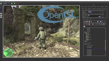 OpenGl snowy terrain rendering