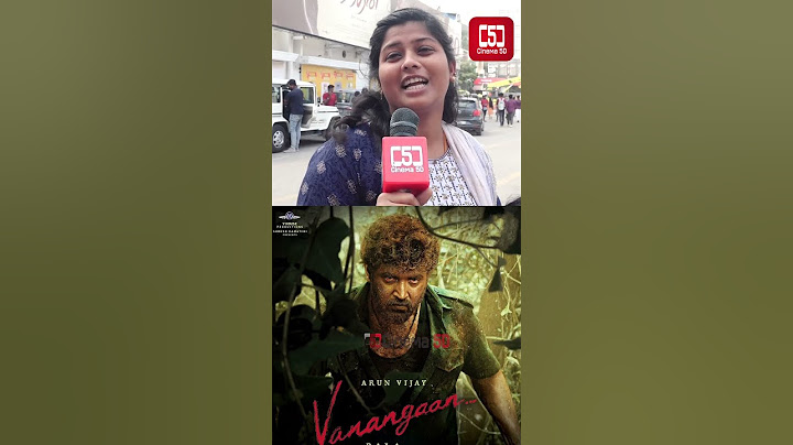 👏🏻🙌🏻கண்டிப்பா பார்க்க வேண்டிய படம் I Vanangaan Public Review I Arun Vijay I Bala
