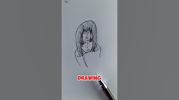 How to Draw Itachi Uchiha – Master the Iconic Look! #art #foryou #drawing #tutorial #satisfying #ad