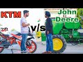 😠😠KTM v/s John Deere😠😠 • John Deere ਨੇ ਕਢਾਈਆਂ KTM ਦੀਆਂ ਚੀਕਾਂ • #dugganproduction