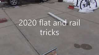 1 Year Flat and Rail Scooter Tricks