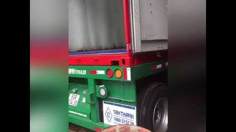 Lắp đặt sàn tự đổ Hyva Floor trên rơ-mooc 30ft | Hotline: 0936.354.662