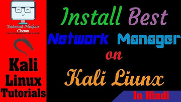 [ Hindi ] Best Network Manger on Kali Linux || How To Install Wicd Network Manager On Kali Linux