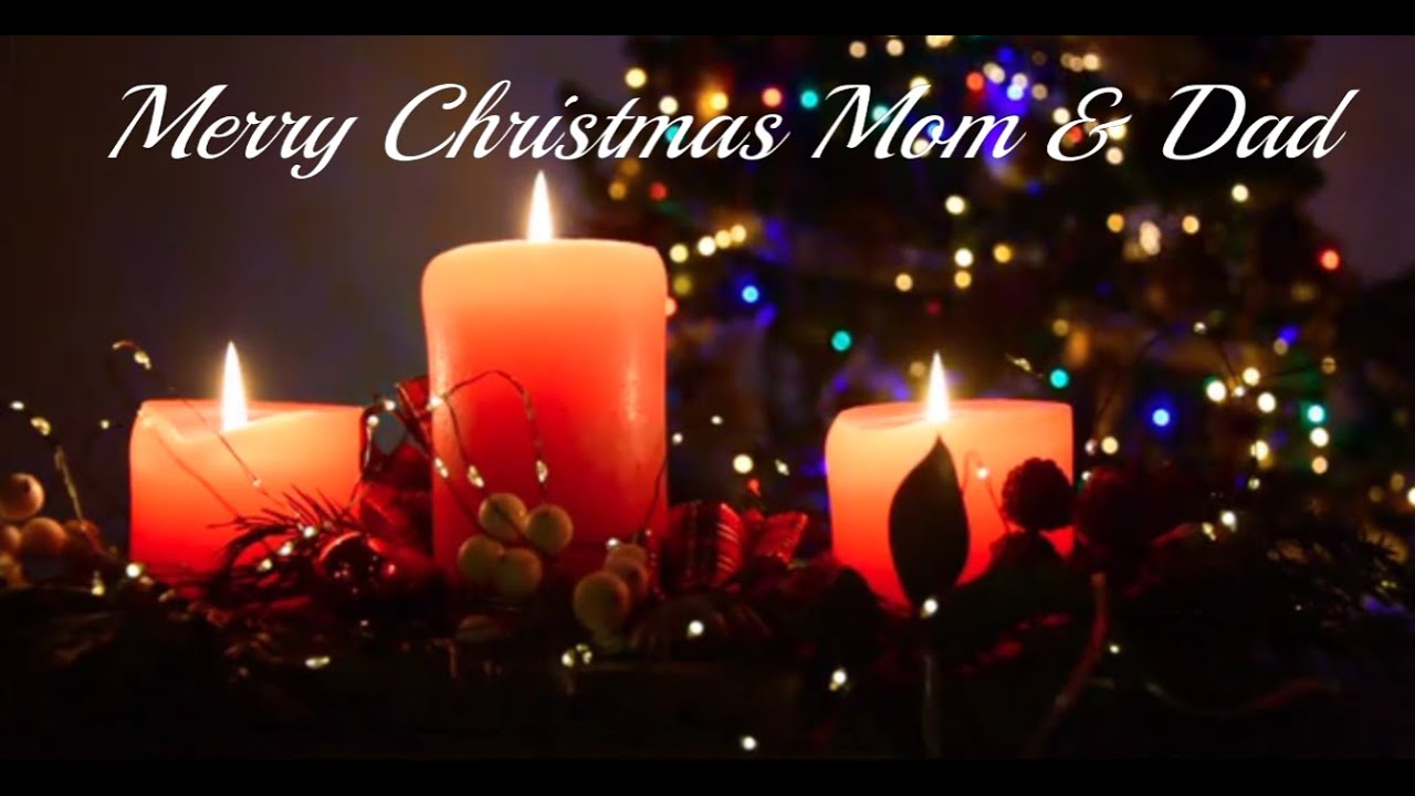 Send to your mom & dad...Christmas Wishes Mom And Dad Music Video..Christmas greeting card ecard
