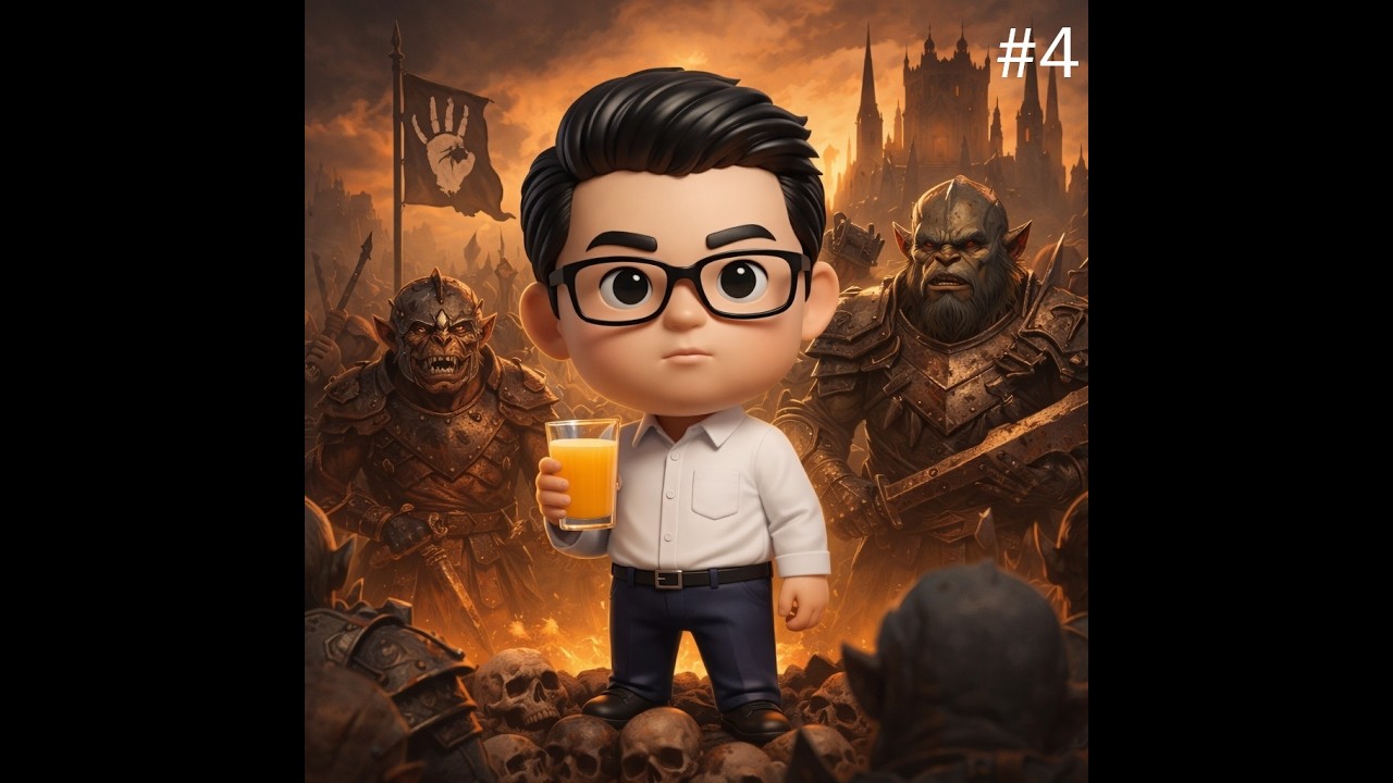 (Shadow of War #4) 1 ngày quá nhiều nước cam. Thuần phục con Orc đầu tiên nhưng cũng có sự tiếc nuối