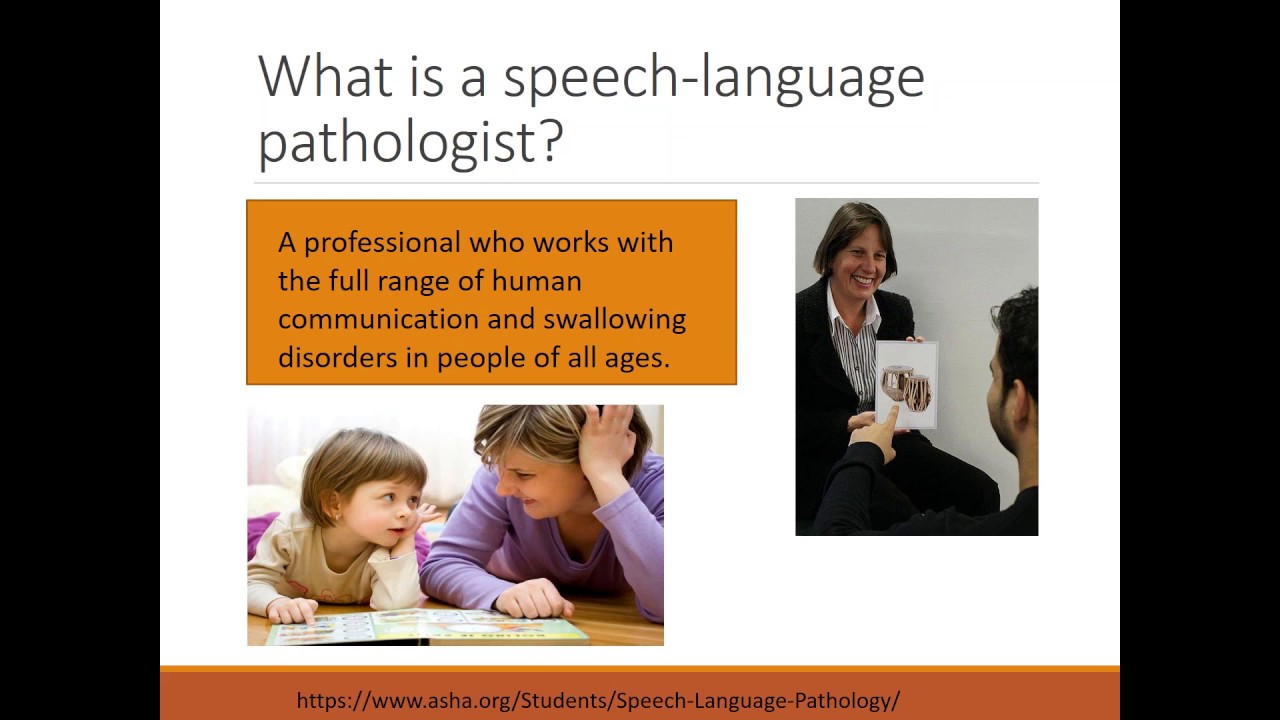 online programs for speech language pathology