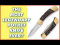 THE MOST LEGENDARY POCKET KNIFE EVER? Buck Knives 112 Ranger Hunting Knife Lockback Design