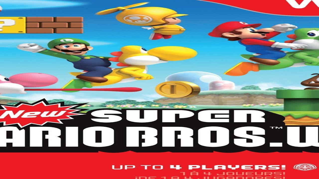 super mario bros wii but it gets more stretched