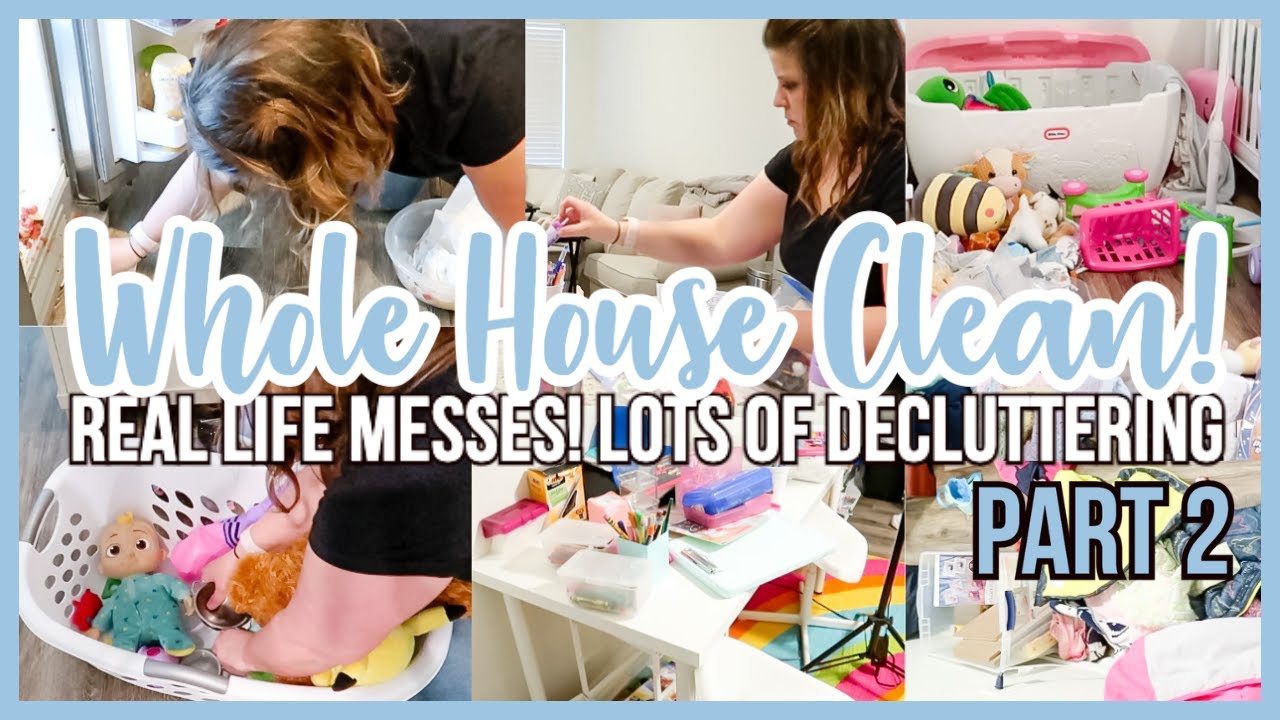 WHOLE HOUSE ULTIMATE CLEAN WITH ME 2023 | MESSY HOUSE CLEAN WITH ME ...