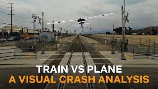 Train crashing into plane: a local pilot's visual analysis