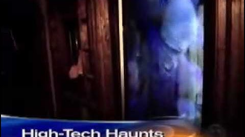HAUNTEDPROPS.COM CBS HIGH TECH HAUNTED HOUSE SPECIAL